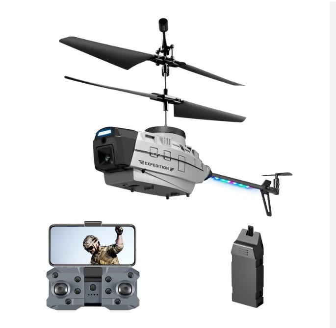 Inteligentn Helikoptra s Dvojitou 4K Kamerou a LED Osvtlenm