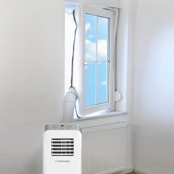 Tsnn do oken a dve pro mobiln klimatizace - univerzln pro vechny typy oken a dve, 4m.